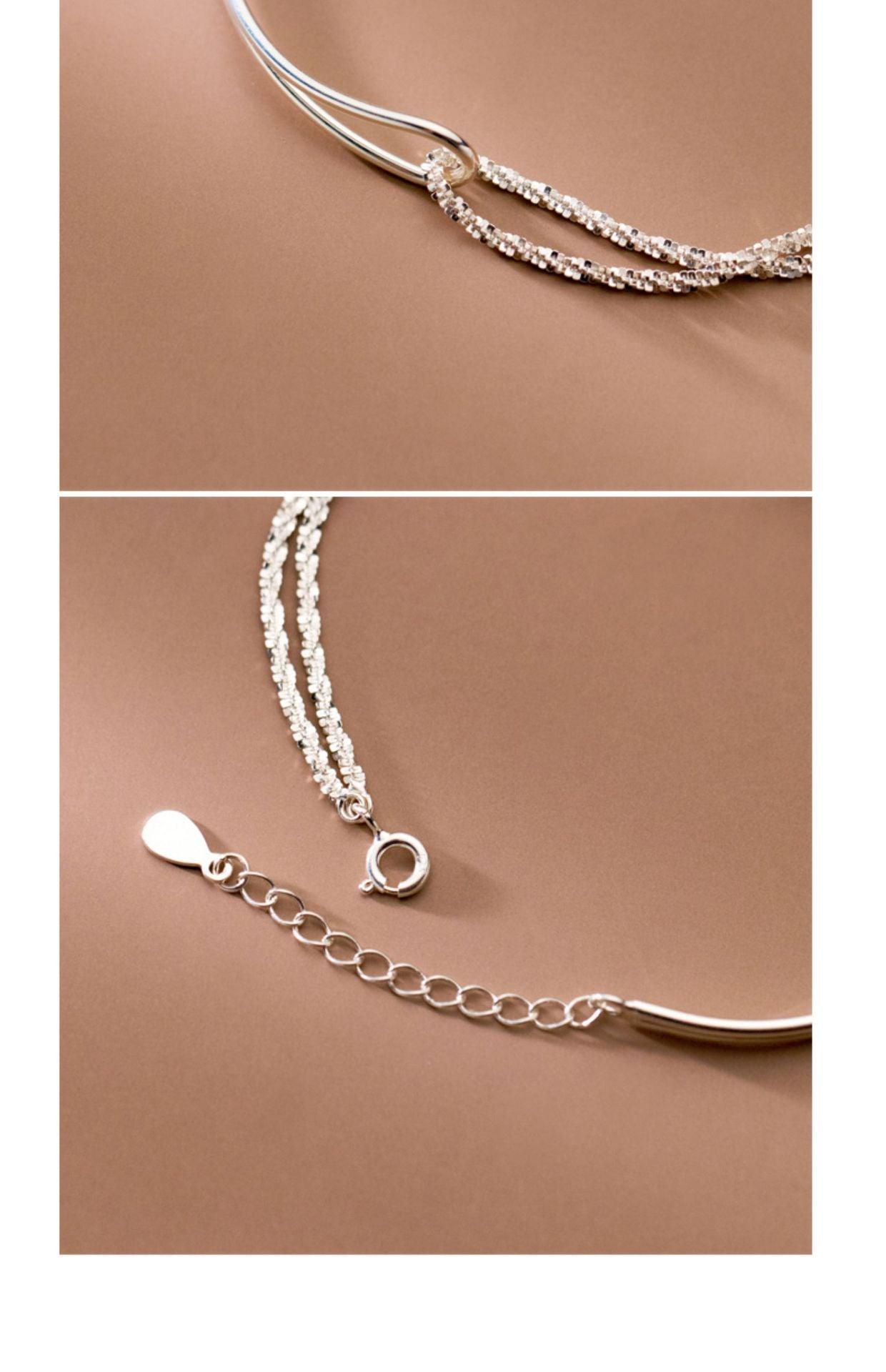 Mariam's Collection MAC089 Temperament And Personality Double-Layer Curved Tube Gypsophila… — detail shot 6