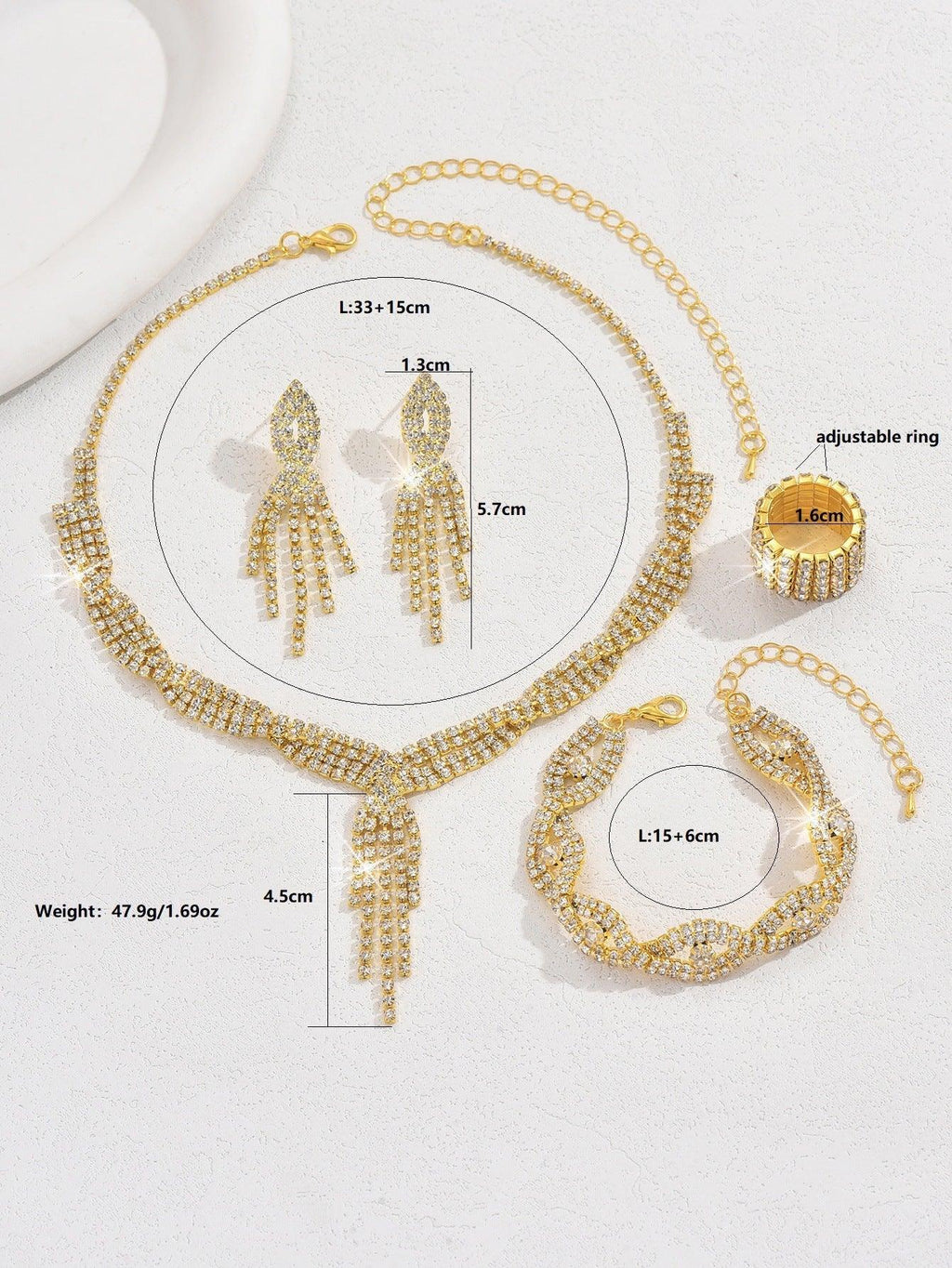 Mariam's Collection Mariam's Collection MAC091  Jewelry Set — detail shot 9