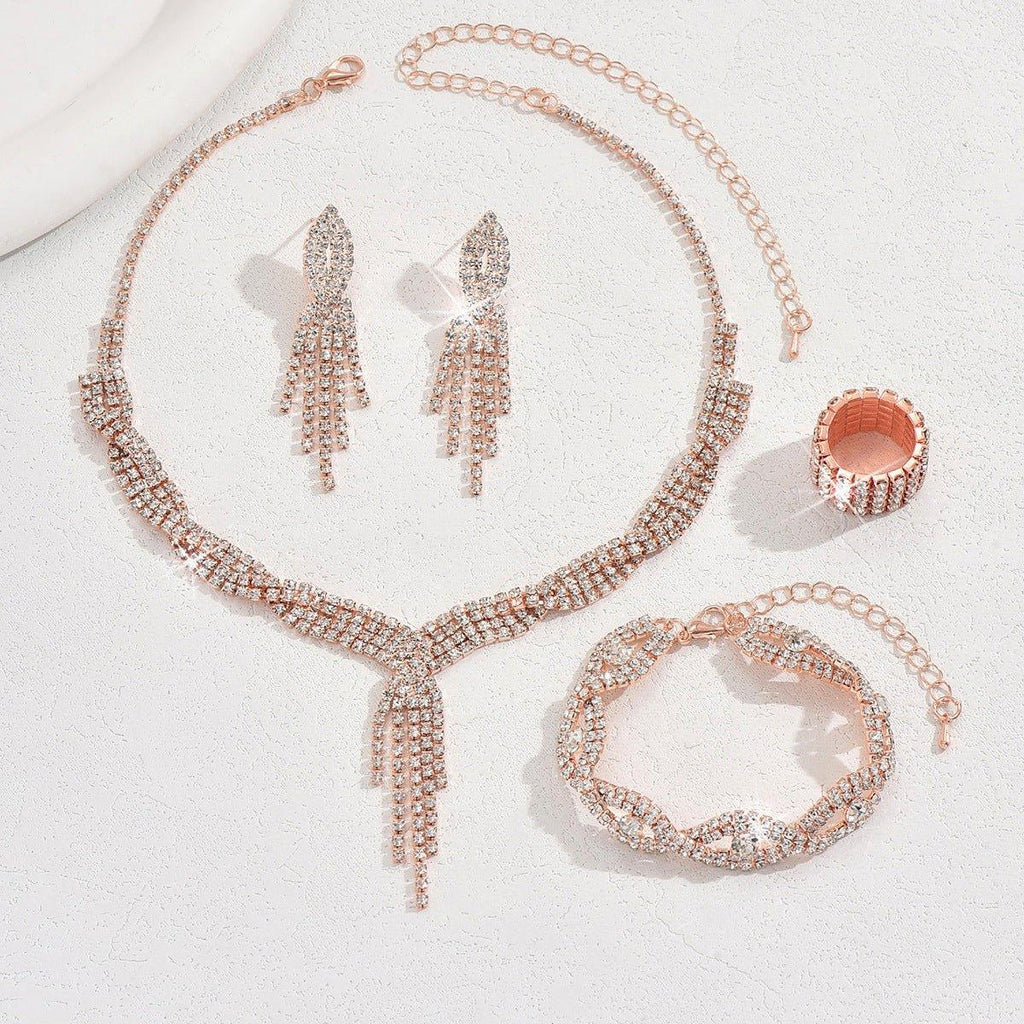Mariam's Collection Mariam's Collection MAC091  Jewelry Set — fabric or material detail