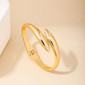 Mariam's Collection MAC098 Personalized Opening Simple Women's Bracelet — construction detail