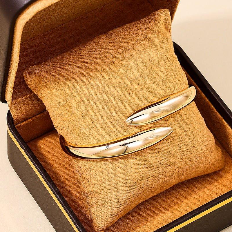 Mariam's Collection MAC098 Personalized Opening Simple Women's Bracelet — lifestyle worn / used context