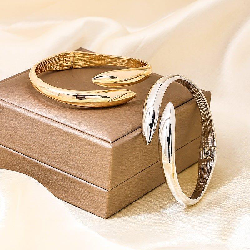 Mariam's Collection MAC098 Personalized Opening Simple Women's Bracelet — main product shot