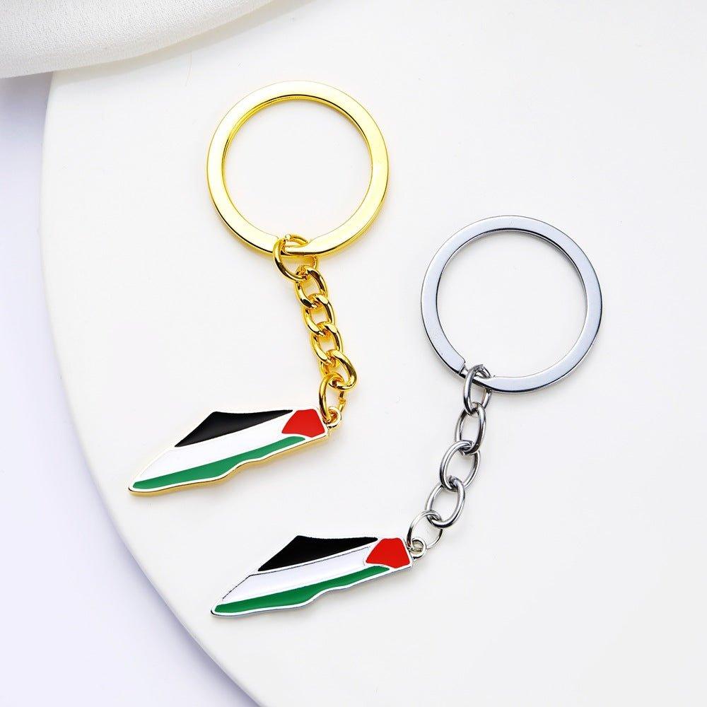Mariam's Collection Mariam's Collection MAC106 Free Pakistan Keffiyeh Key Metal Pendant — product category context