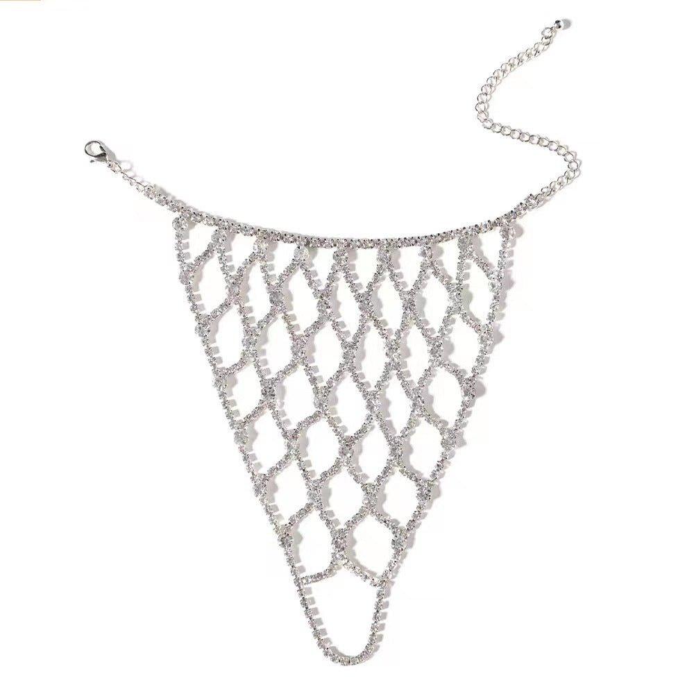 Mariam's Collection MAC119 Armani Mesh Rhinestone Temperament Mitt Bracelet — product category context
