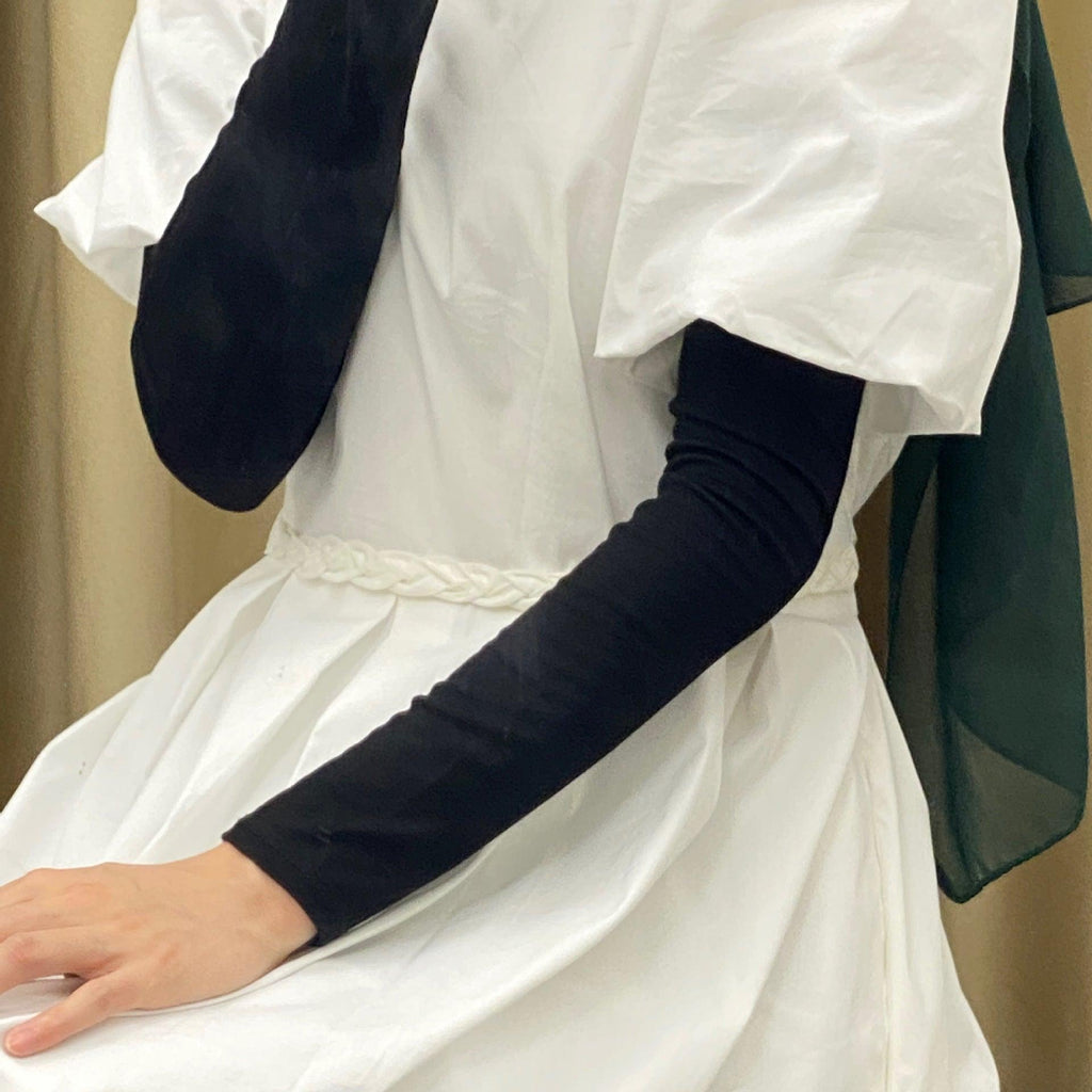 Mariam's Collection MAC120 Solid Color Modal Cotton Stretch Ice Sleeves — main product shot