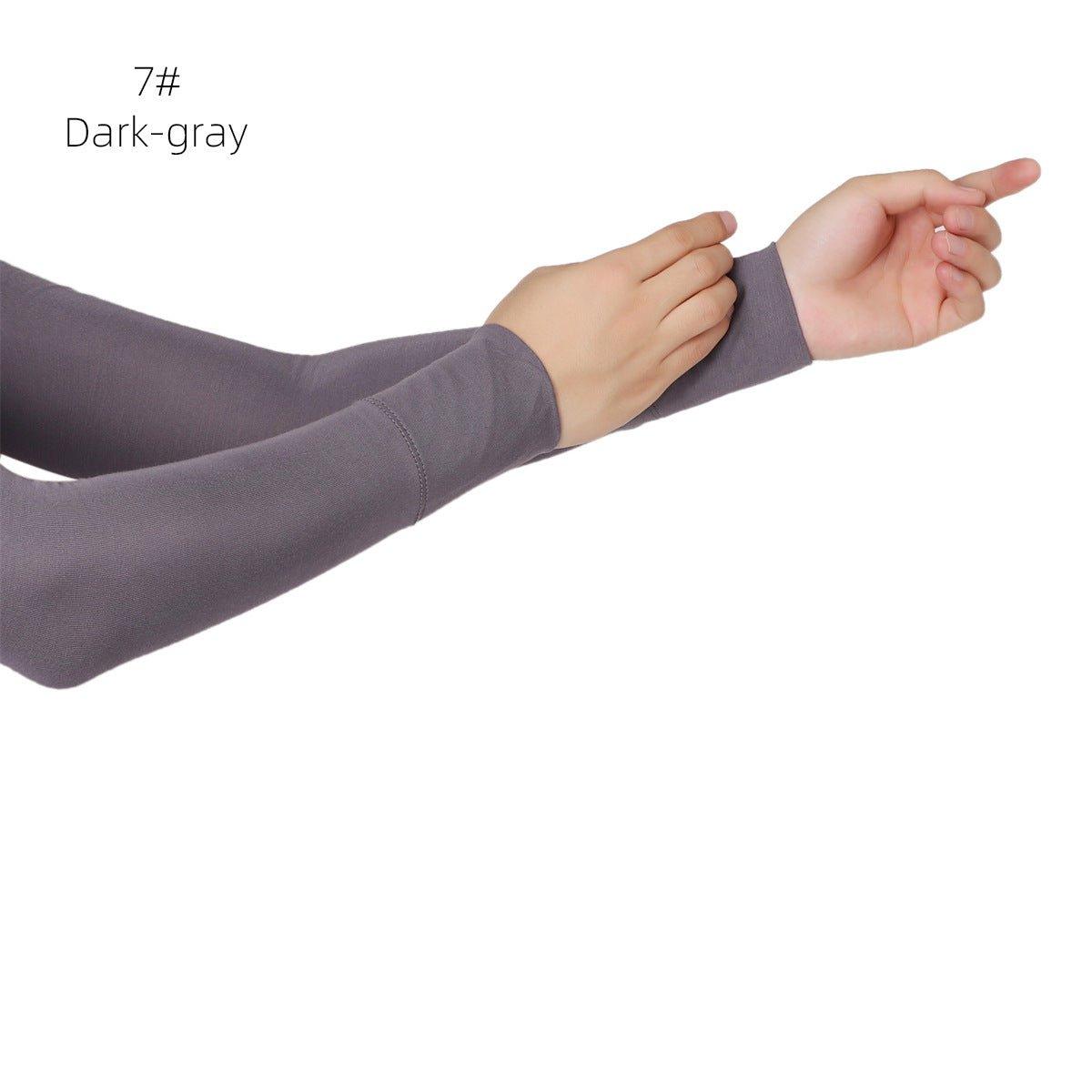Mariam's Collection MAC123 Soft Skin-friendly Elastic Modal Cotton Base Ice Sleeves — fabric or material detail