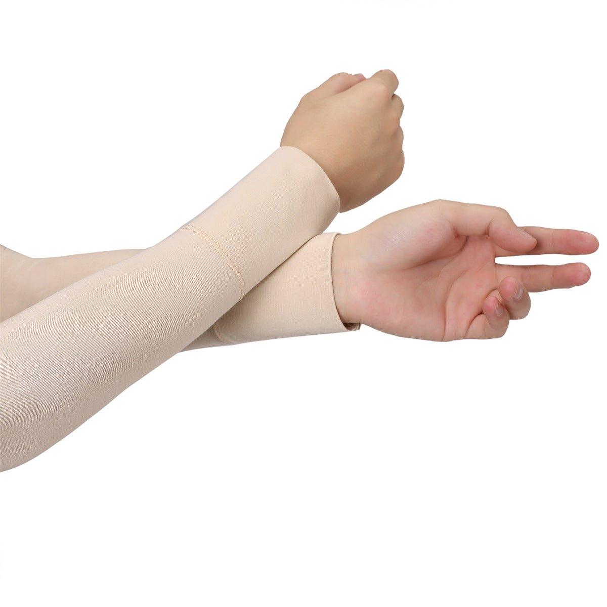 Mariam's Collection MAC123 Soft Skin-friendly Elastic Modal Cotton Base Ice Sleeves — construction detail