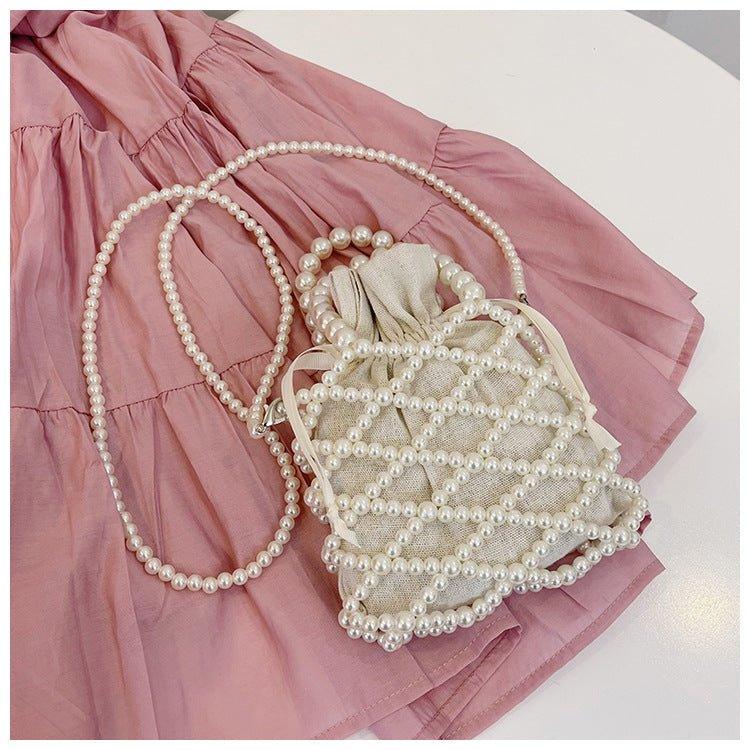 Mariam's Collection Mariam's Collection MAC124 Fresh Handwoven Pearl Bead Bag — product category context