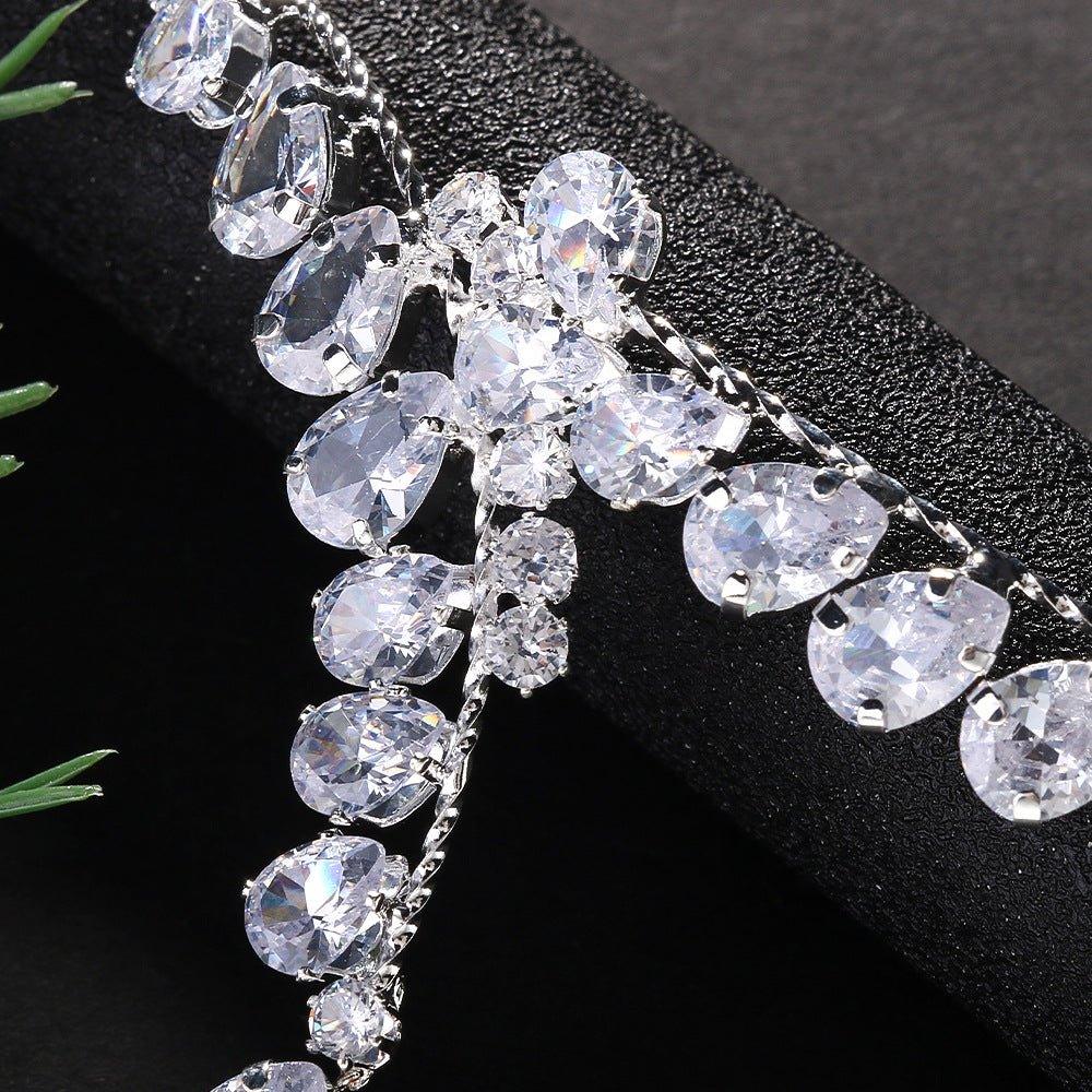 Mariam's Collection Mariam's Collection MAC131  Water Drop Zircon High-end Bracelet — product category context