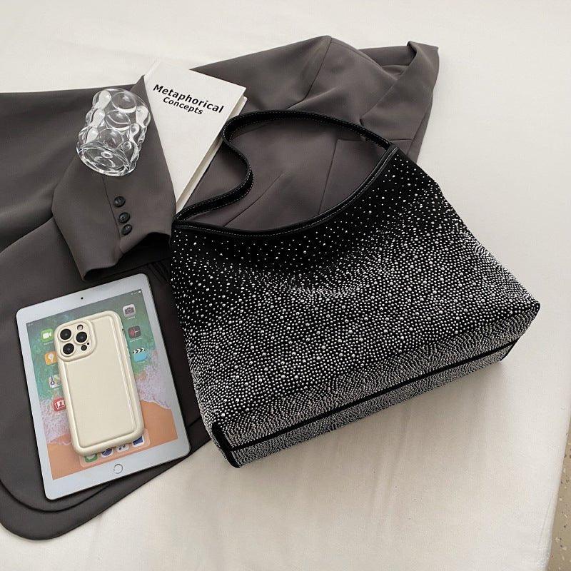 Mariam's Collection MAC142 Fashionable Bright Diamond Shoulder Tote Bag — product category context