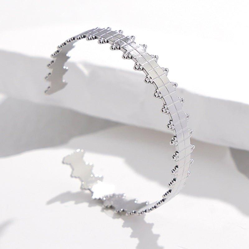 Mariam's Collection MAC143 Titanium Steel Colorfast Adjustable Bracelet — product category context
