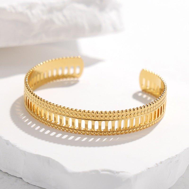 Mariam's Collection MAC143 Titanium Steel Colorfast Adjustable Bracelet — packaging