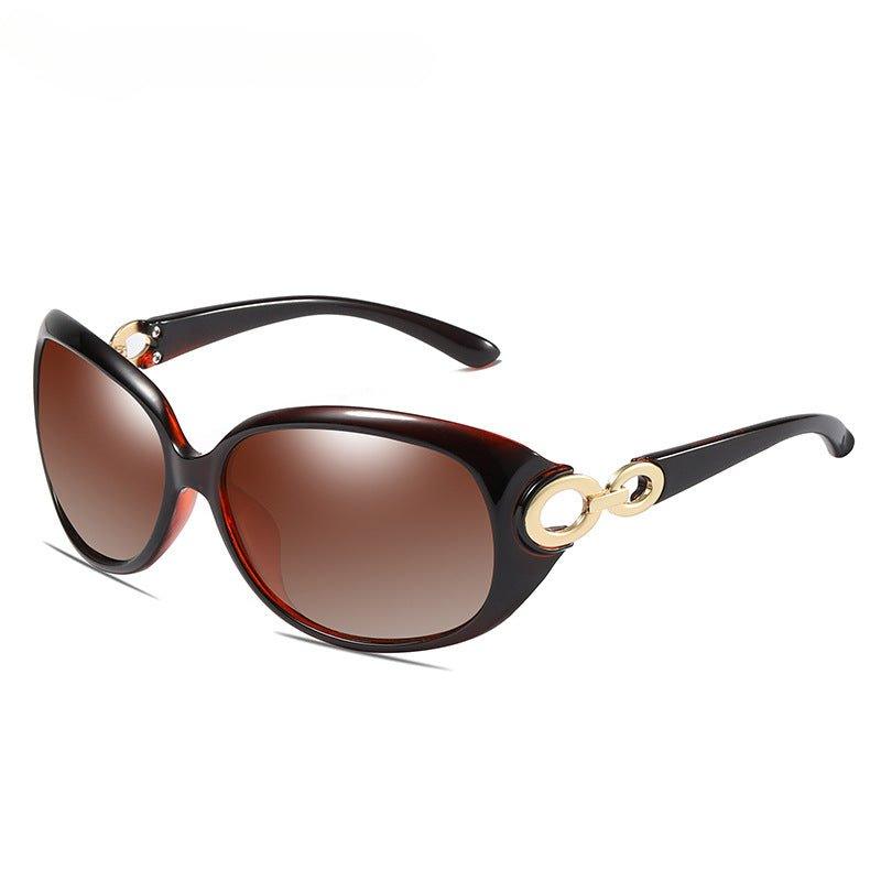 Mariam's Collection Mariam's Collection MAC145 Premium Polarized UV Protection Sunglasses — lifestyle worn / used context