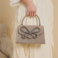 Mariam's Collection Mariam's Collection MAC146 Rhinestone Butterfly Evening Bag — main product shot