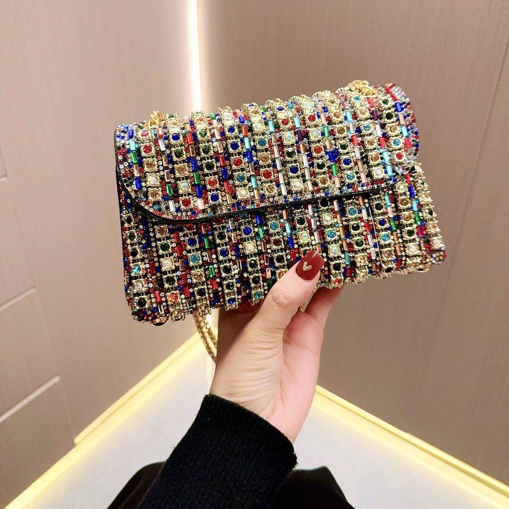 Mariam's Collection Mariam's Collection MAC148 Diamond Chain Evening Bag — product category context