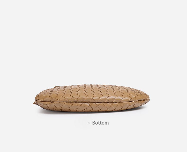 Mariam's Collection MAC168 Simple And Sstylish Woven Leather Handbag(No bow) — detail shot 7