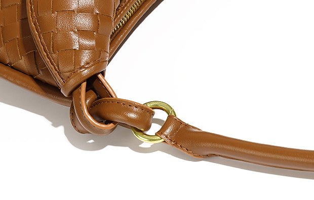 Mariam's Collection MAC177 Fashionable And Versatile Retro Woven High-end Shoulder Armpit Bag — detail shot 10