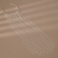 Mariam's Collection Mariam's Collection MAC185 Stylish Rhinestone Tassel Headband — construction detail