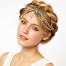 Mariam's Collection MAC189 Bohemian Rhinestone Tiara