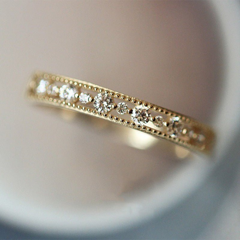 Mariam's Collection Light Luxury Palace Style Hollow Carved Lace Ring(MAC193) — product category context