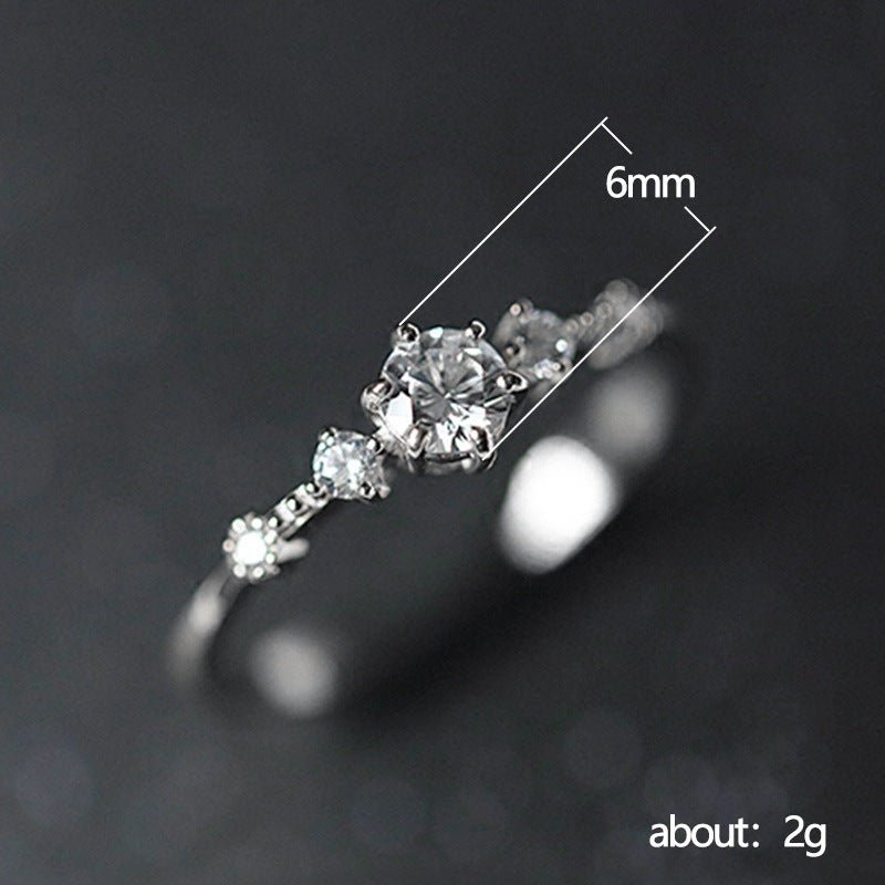 Mariam's Collection Light Luxury Palace Style Hollow Carved Lace Ring(MAC193) — lifestyle worn / used context