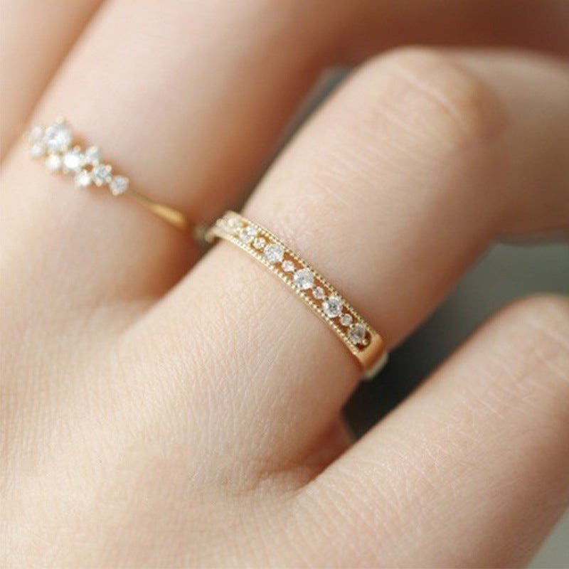 Mariam's Collection Light Luxury Palace Style Hollow Carved Lace Ring(MAC193) — main product shot