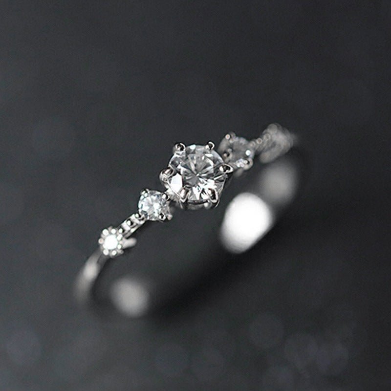 Mariam's Collection Light Luxury Palace Style Hollow Carved Lace Ring(MAC193) — detail shot 6