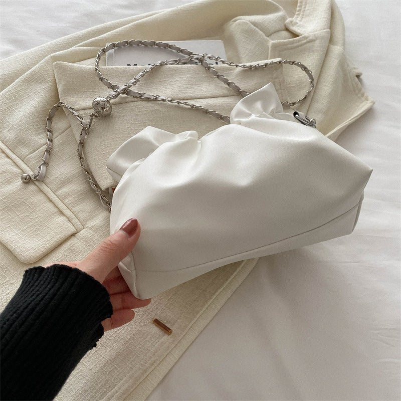Mariam's Collection Versatile Chain Shoulder Crossbody Pleated Cloud Bag(MAC201) — product category context