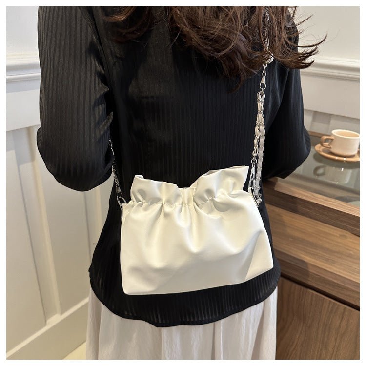 Mariam's Collection Versatile Chain Shoulder Crossbody Pleated Cloud Bag(MAC201) — comparison shot