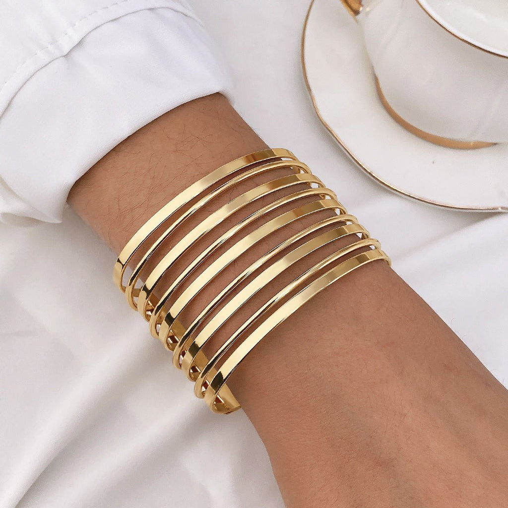 Mariam's Collection Bohemian Style Exaggerated Alloy Bracelet(MAC205) — detail shot 7