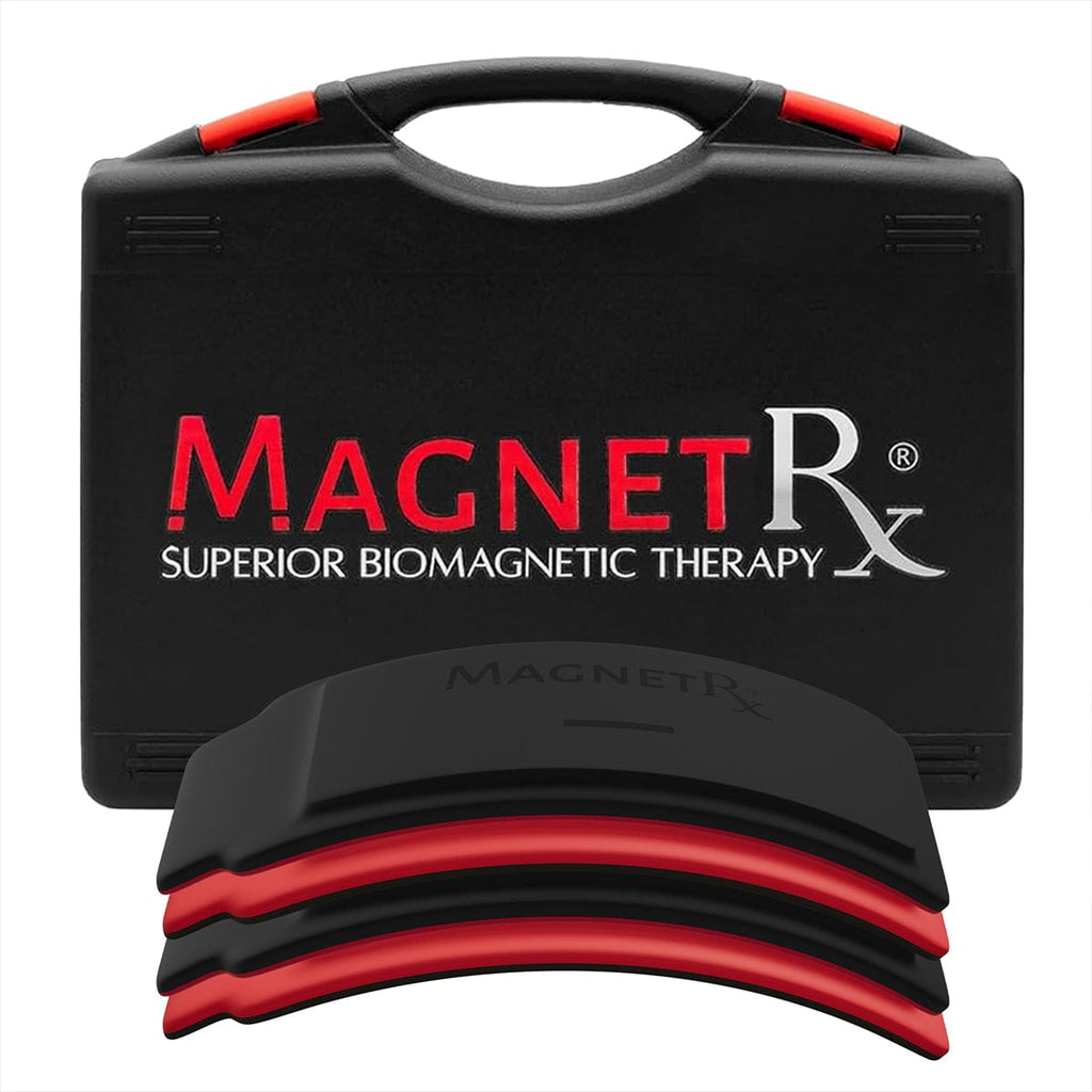 MagnetRX Biomagnetic Therapy Arc Magnets — Neodymium & Silicone (4 Curved Magnets) — detail shot 8