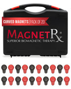 MagnetRX Biomagnetic Therapy Magnet Kit — Neodymium & Silicone (20 Mixed Units) — main product shot