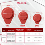 MagnetRX Biomagnetic Therapy Magnet Kit — Neodymium & Silicone (6 Mixed Unit) — detail shot 6