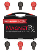 MagnetRX Biomagnetic Therapy Magnet Kit — Neodymium & Silicone (6 Mixed Unit) — main product shot