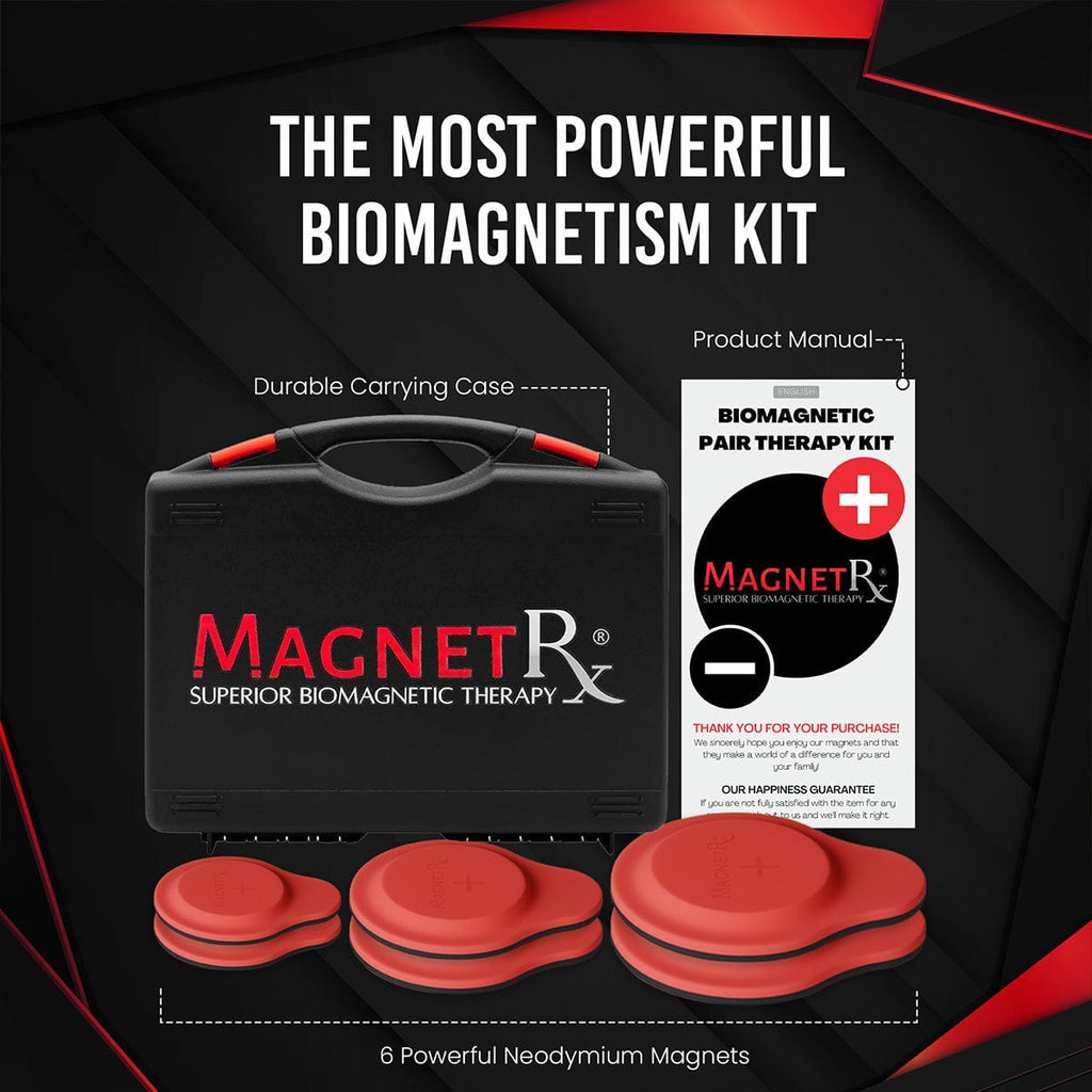 MagnetRX Biomagnetic Therapy Magnet Kit — Neodymium & Silicone (6 Mixed Unit) — biomagnetic therapy category context
