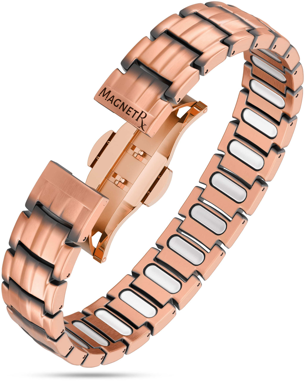 MagnetRX EllipseMAX Magnetic Copper Bracelet for Men — main product shot