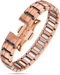 MagnetRX EllipseMAX Magnetic Copper Bracelet for Men — main product shot