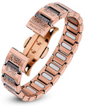 MagnetRX EllipseMAX Magnetic Copper Bracelet for Men (Viking) — main product shot