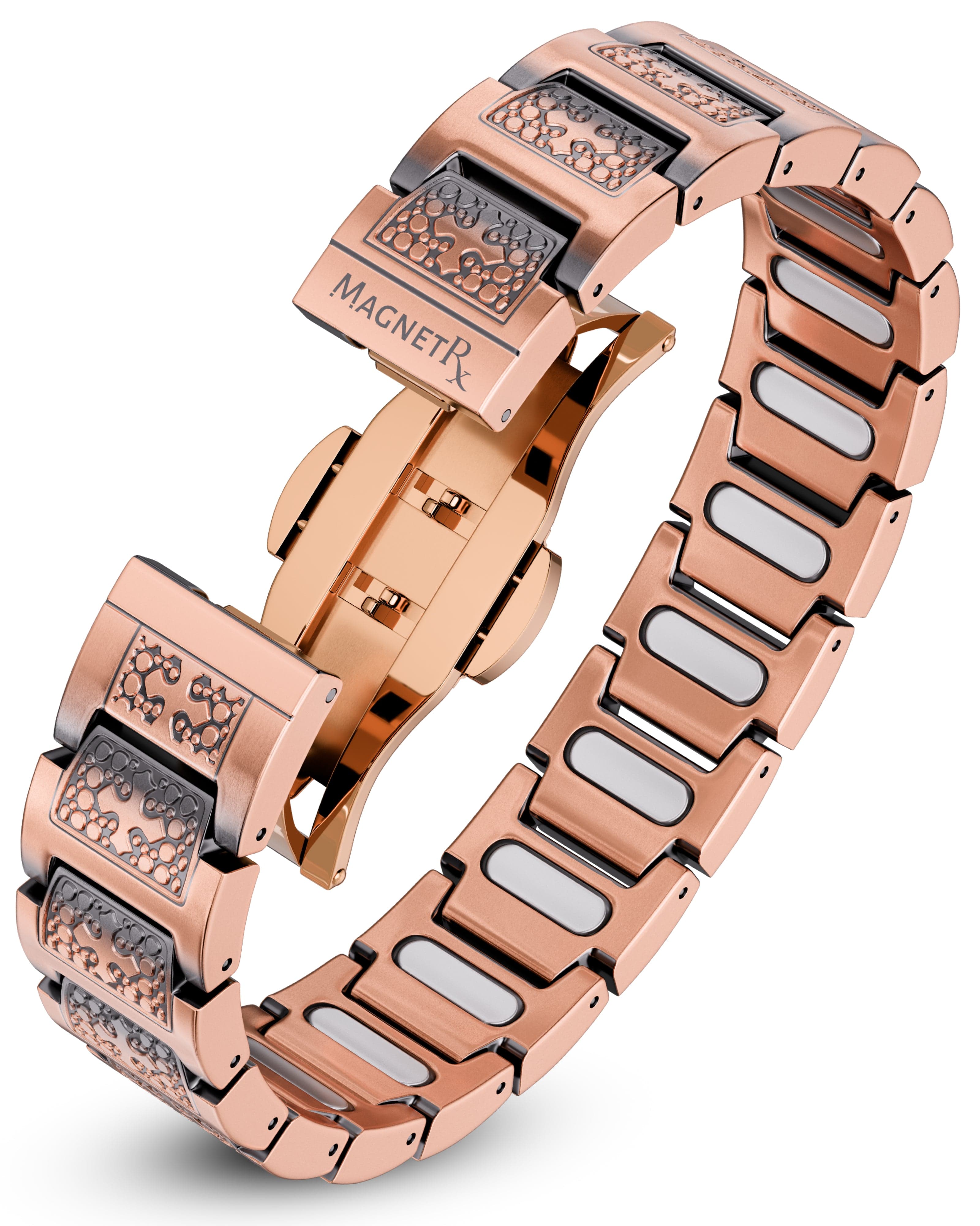 MagnetRX EllipseMAX Magnetic Copper Bracelet for Men (Cross) — main product shot