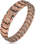 MagnetRX Ultra Strength Pure Copper Magnetic Therapy Bracelet (Classic) — main product shot