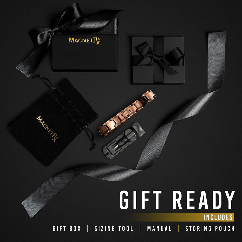 MagnetRX Ultra Strength Pure Copper Magnetic Therapy Bracelet (Leo) — detail shot 7