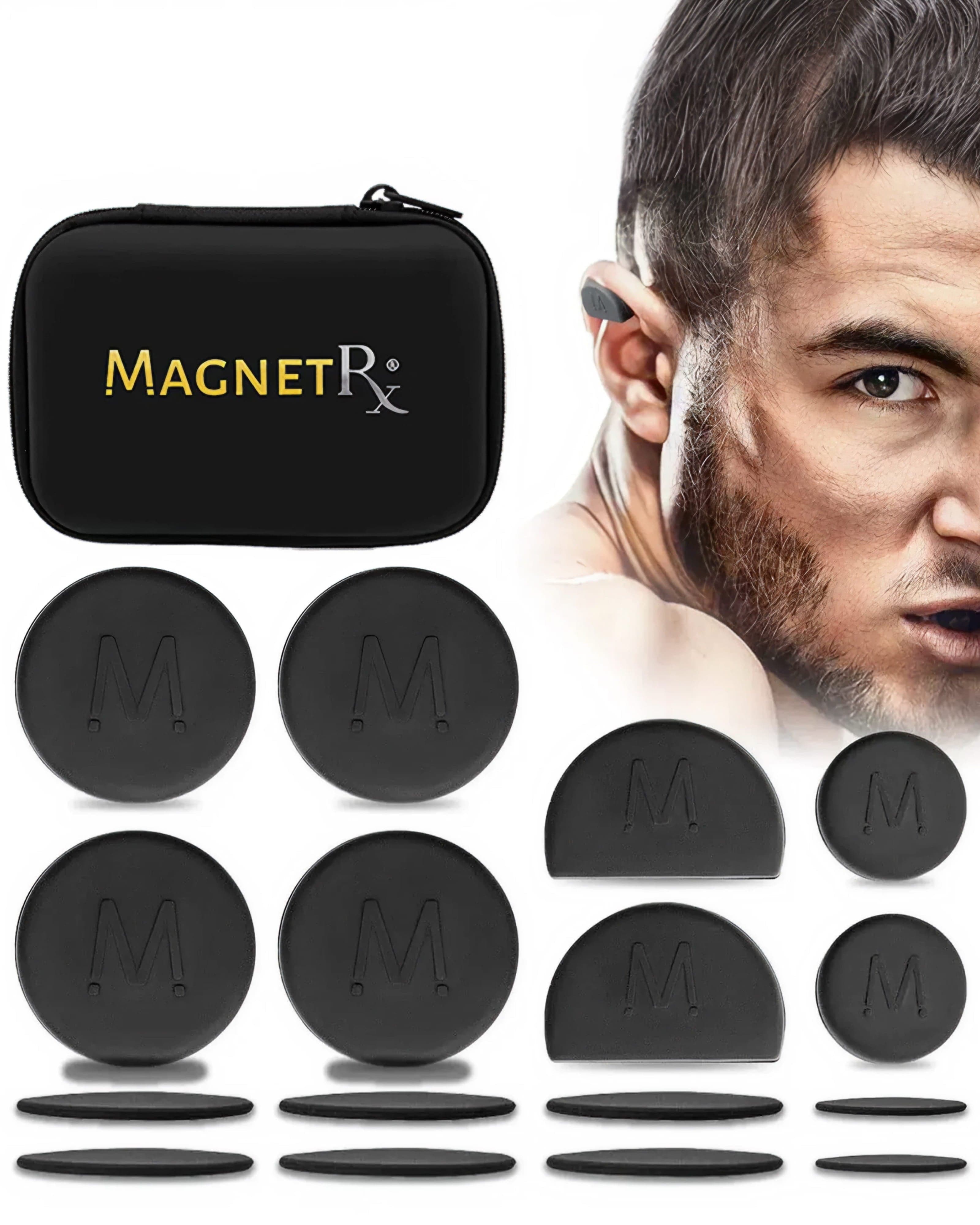 MagnetRX Cauliflower Ear Treatment Magnet Kit — main product shot