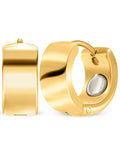 MagnetRX Polished Magnetic Therapy Earrings for Women (Gold) — main product shot