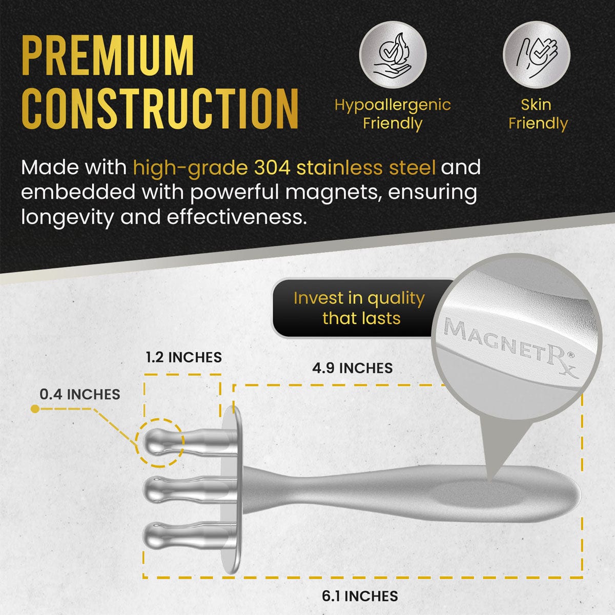 MagnetRX Magnetic Meridian Massage Fork — massage fork category context