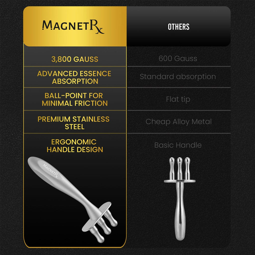MagnetRX Magnetic Meridian Massage Fork — detail shot 7