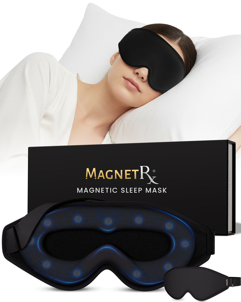 MagnetRX Magnetic Sleep Mask — main product shot