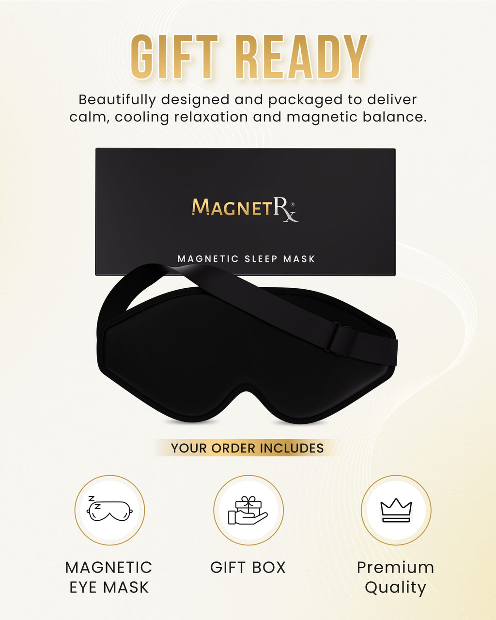 MagnetRX Magnetic Sleep Mask — detail shot 8