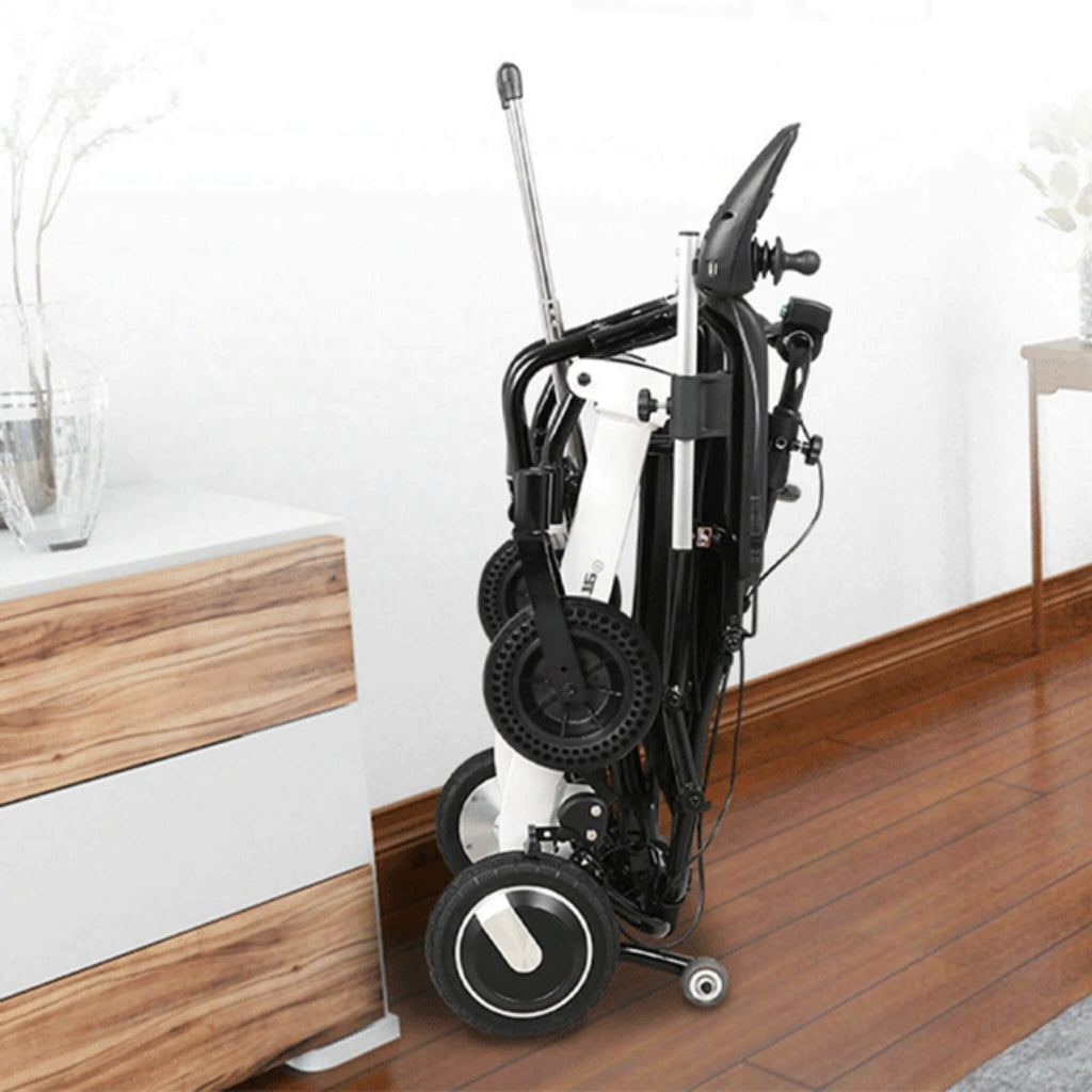 Maidesite 17.5-Inch 500W Wide Seat Lightweight Electric Folding Wheelchair (SAK33689) – SAKSBY WHOLESALE, view 18