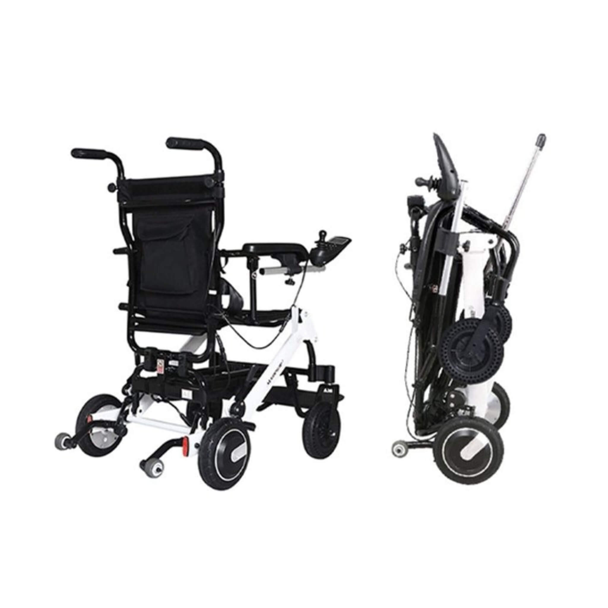 Maidesite 17.5-Inch 500W Wide Seat Lightweight Electric Folding Wheelchair (SAK33689) – SAKSBY WHOLESALE, view 5