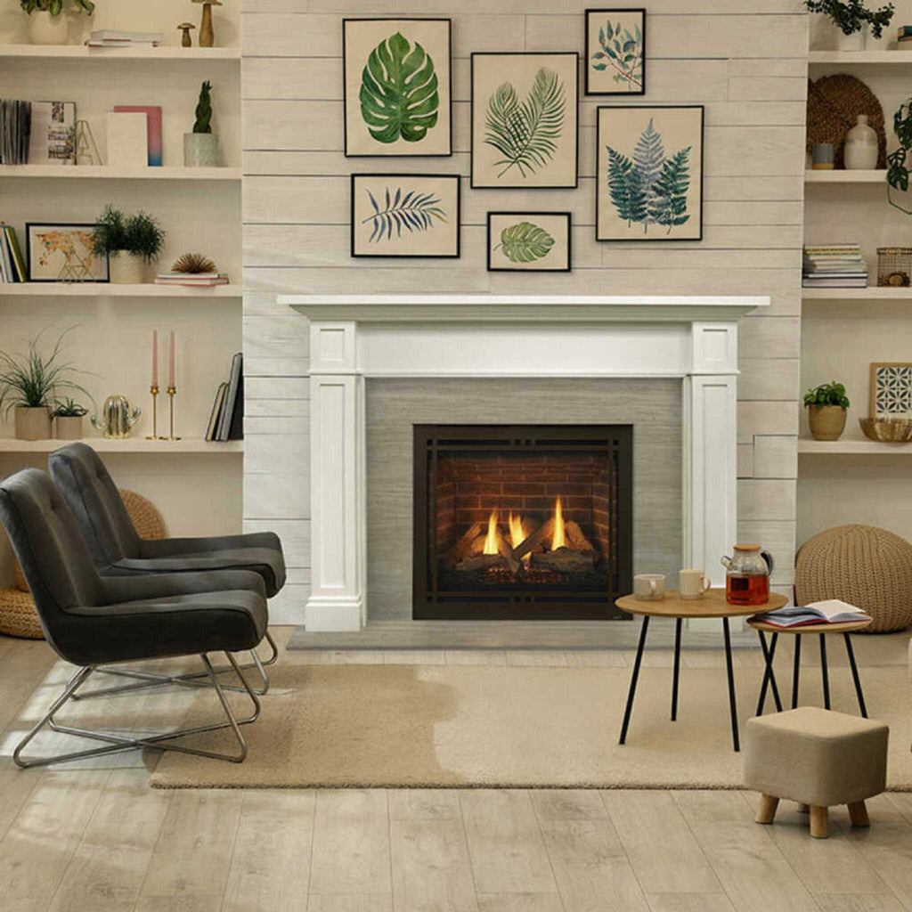 Majestic Quartz 36-Inch Platinum Direct Vent Fireplace [QUARTZPLA36IN/IL] (SAK03613) – SAKSBY WHOLESALE, view 3